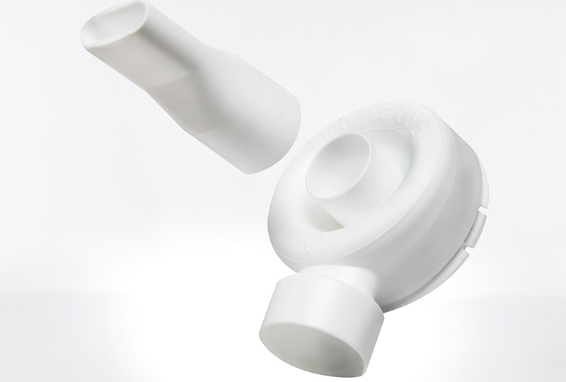 Ultraflow™ Single Use AGSS Exhalation Valve with Mouthpiece